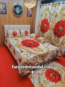 ১০০% 3D ওয়াটার প্রুফপ্রিমিয়াম কোয়ালিটি বেডশীট